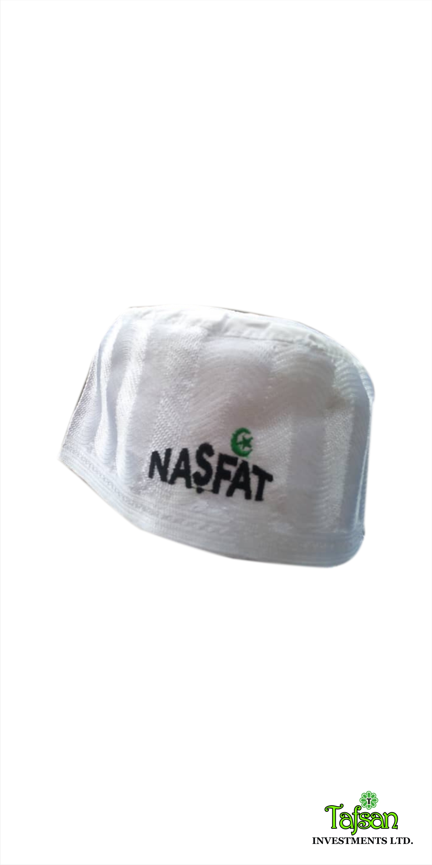 NASFAT Branded White Cap